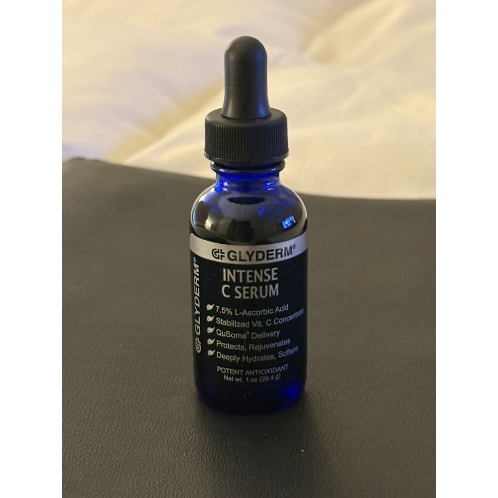 GlyDerm Intense C Serum 7.5% L-Ascorbic Acid Vitamin C Serum 1 oz